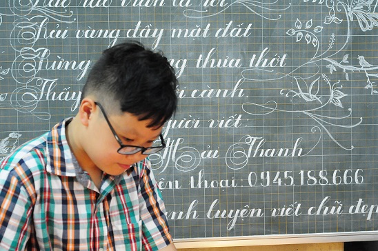 Học sinh sau 1 khóa học duy nhất luôn tự tin về chữ viết cũng như tốc độ viết cực nhanh 